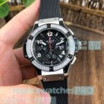 Fake Hublot Big Bang Limited Editions Watch -  Silver Diamond Bezel